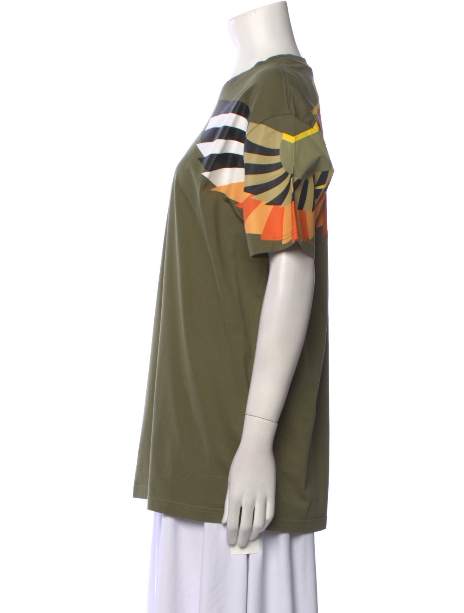 Givenchy Graphic Print Crew Neck Tunic