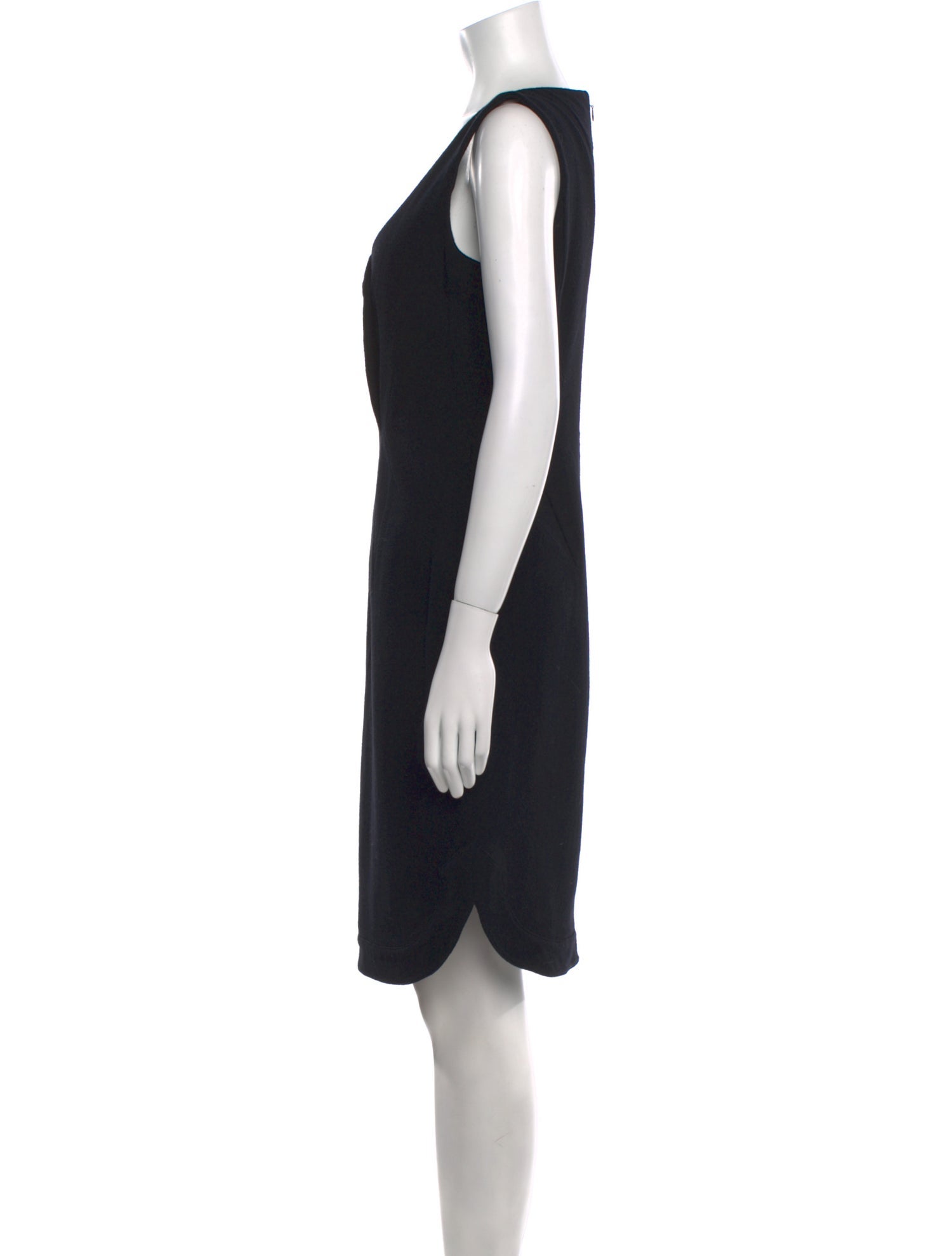 Givenchy Wool Knee-Length Dress