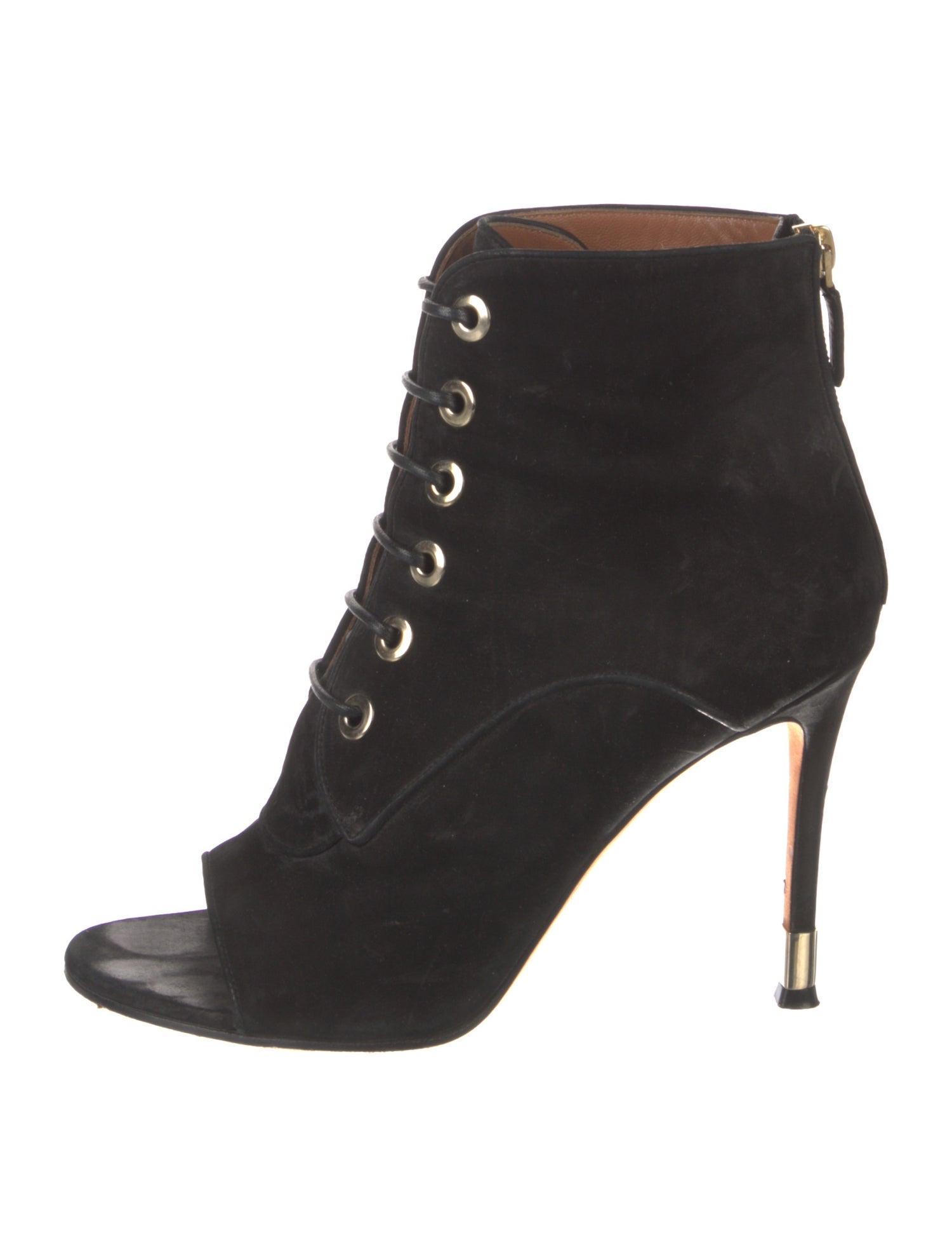 Givenchy Suede Lace-Up Boots