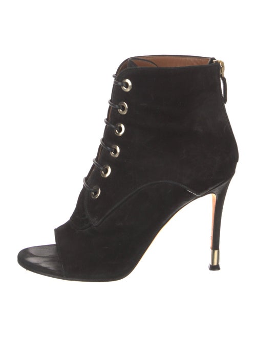 Givenchy Suede Lace-Up Boots