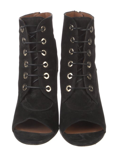 Givenchy Suede Lace-Up Boots
