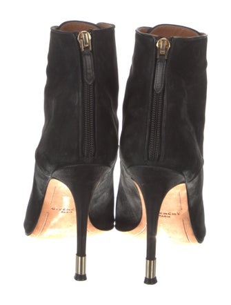 Givenchy Suede Lace-Up Boots