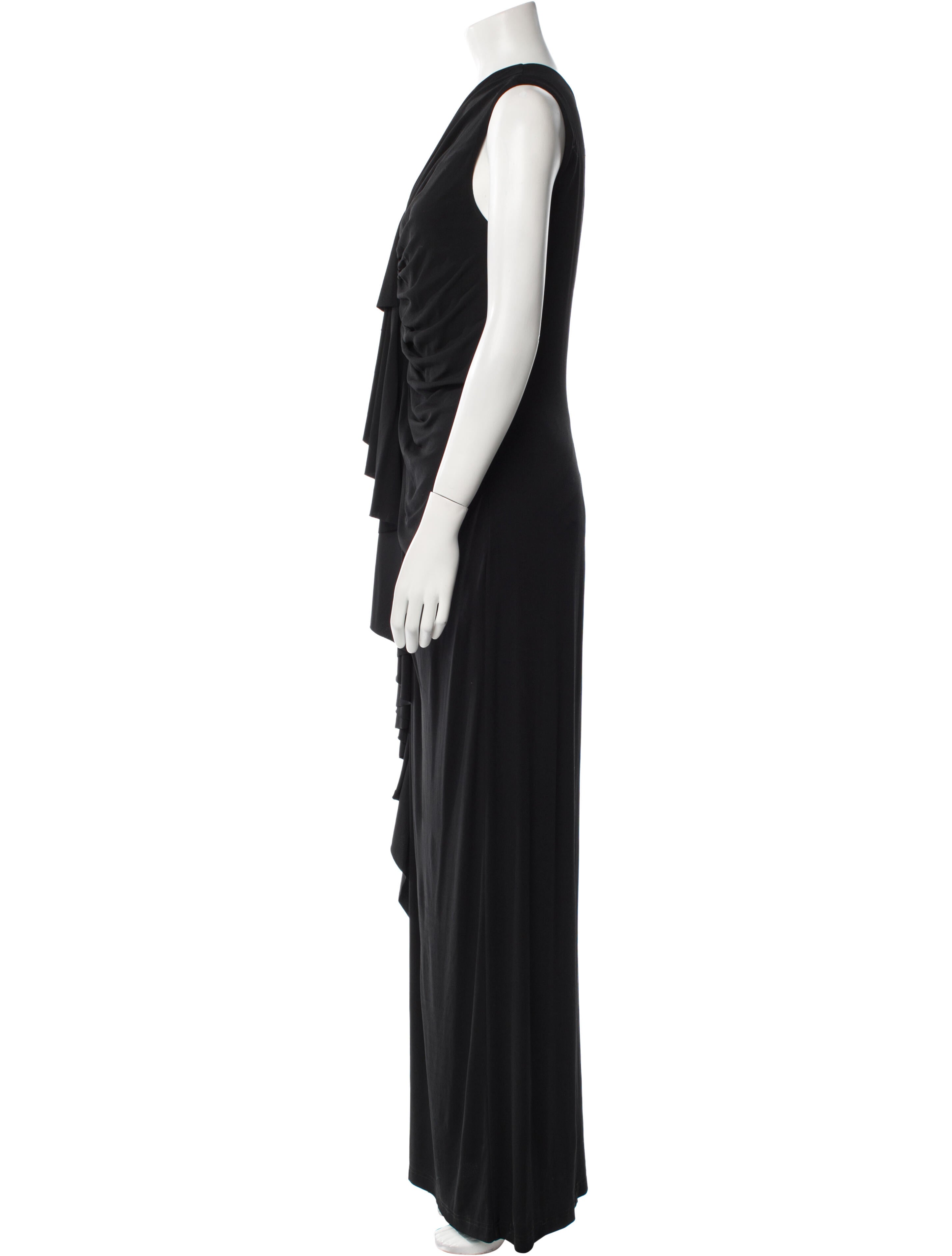 Givenchy One-Shoulder Long Dress