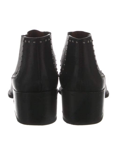 Givenchy Leather Studded Accents Chelsea Boots