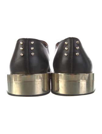 Givenchy Leather Studded Accents Oxfords