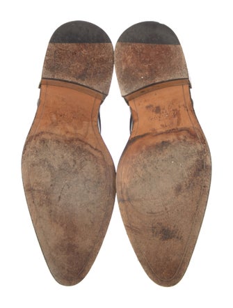 Givenchy Leather Studded Accents Oxfords