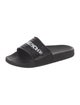 Givenchy Leather Graphic Print Slides