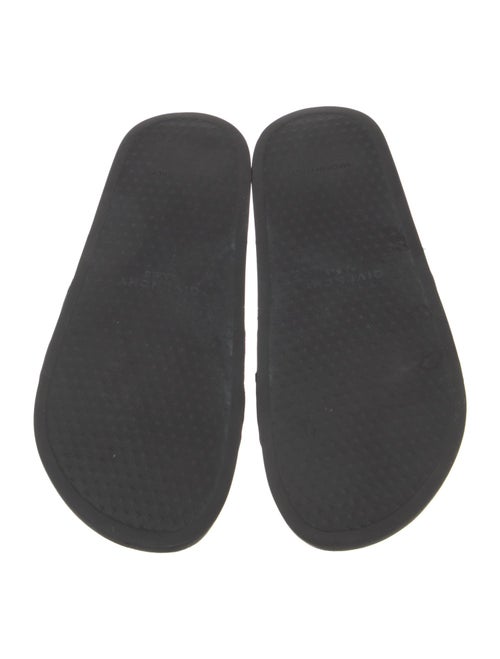 Givenchy Leather Graphic Print Slides