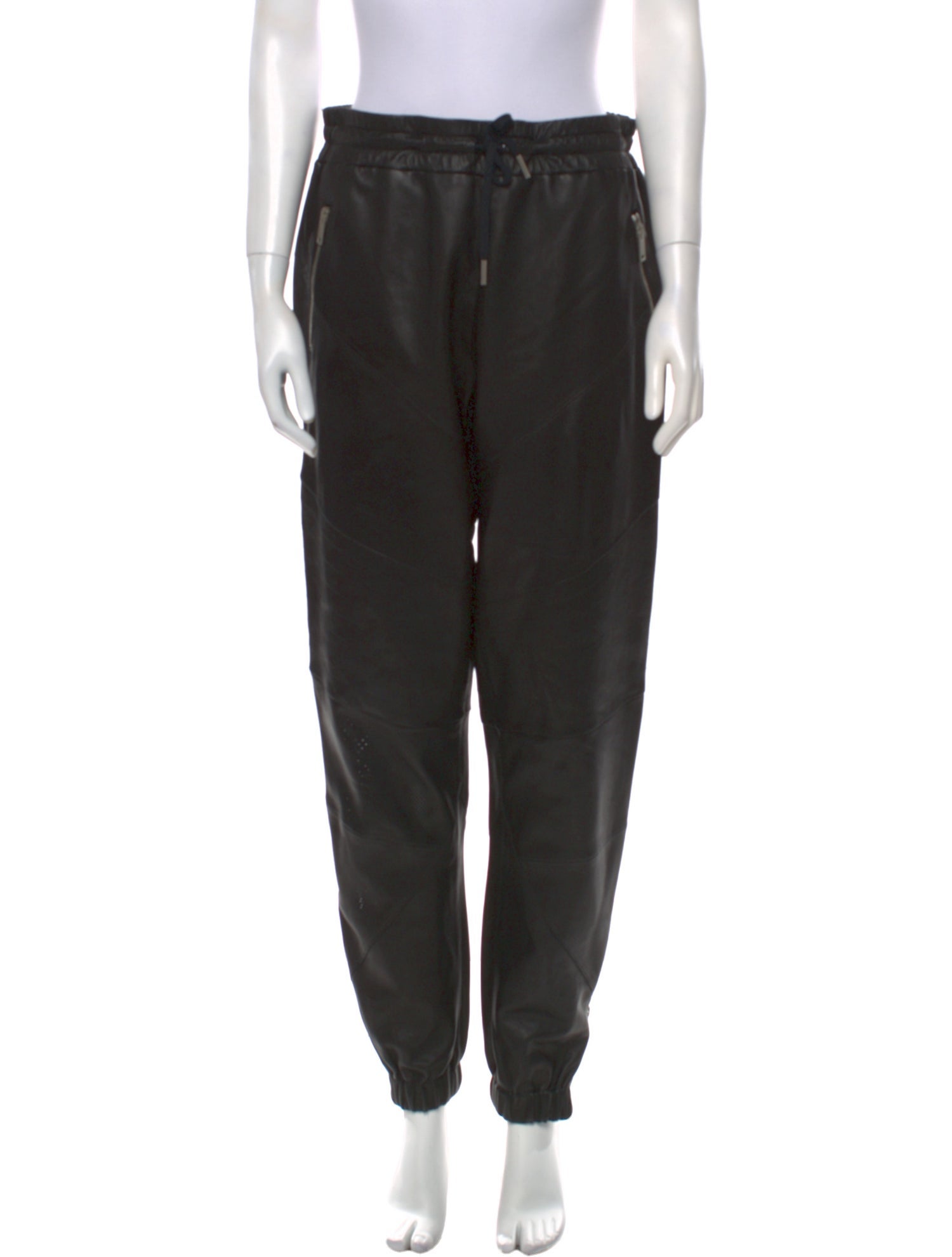 Givenchy Lambskin Skinny Leg Pants