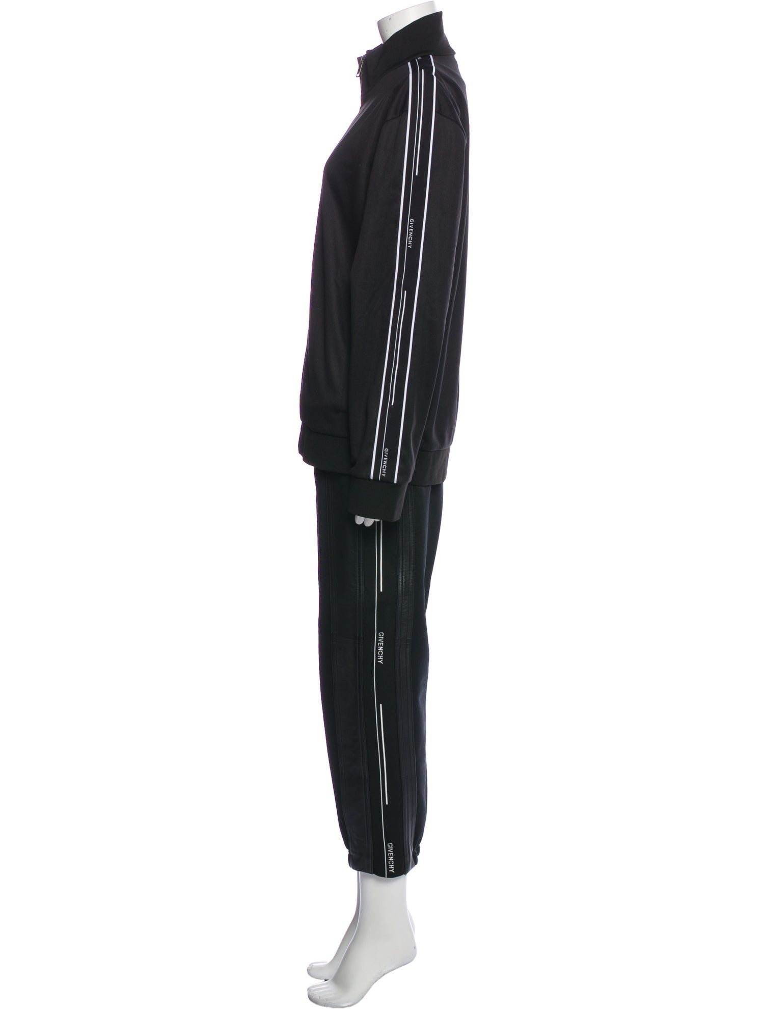 Givenchy Grosgrain Trim Pant Set