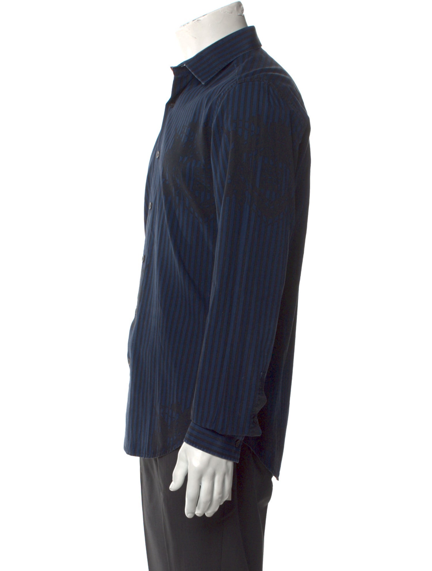 Givenchy Striped Long Sleeve Shirt