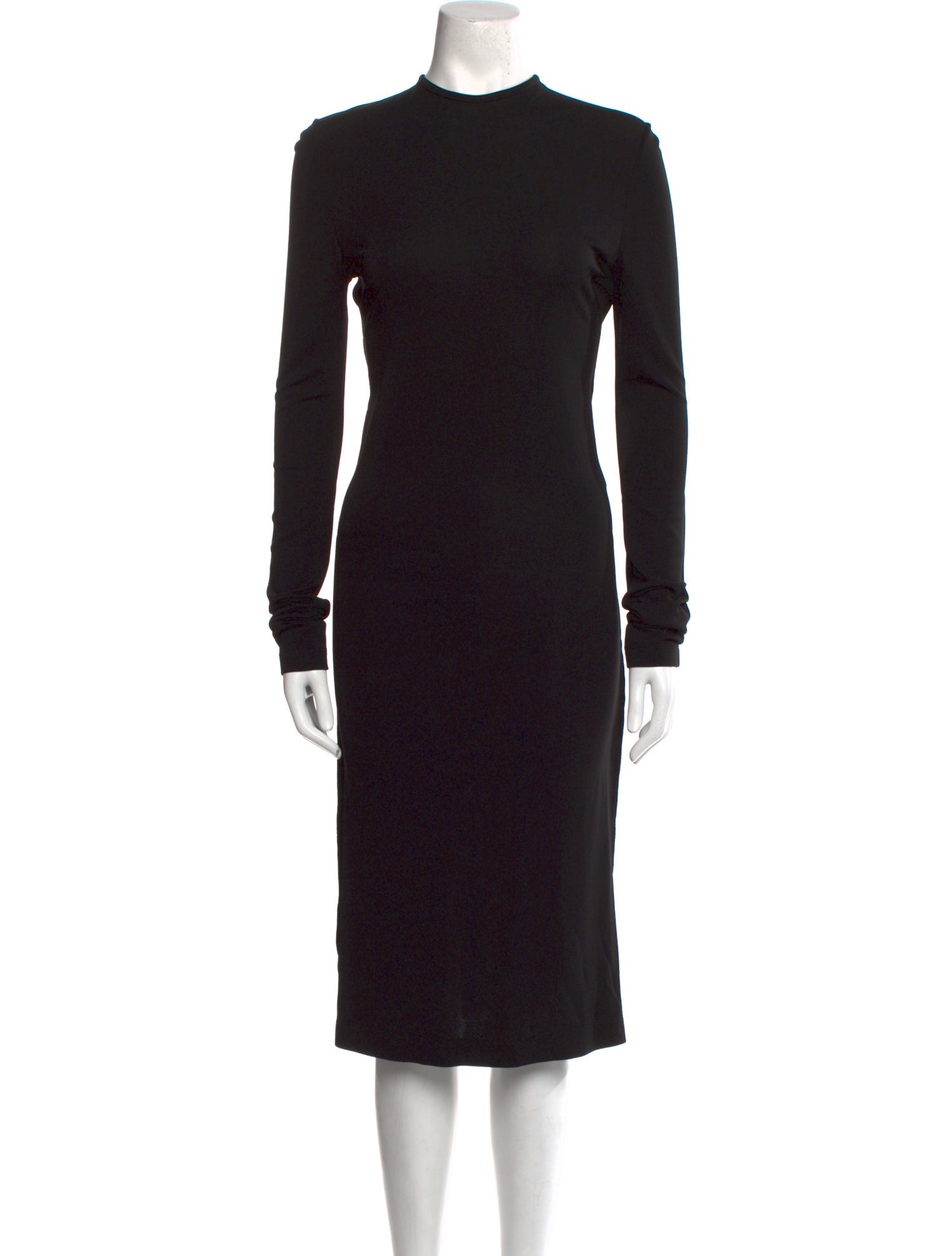 Givenchy Mock Neck Midi Length Dress