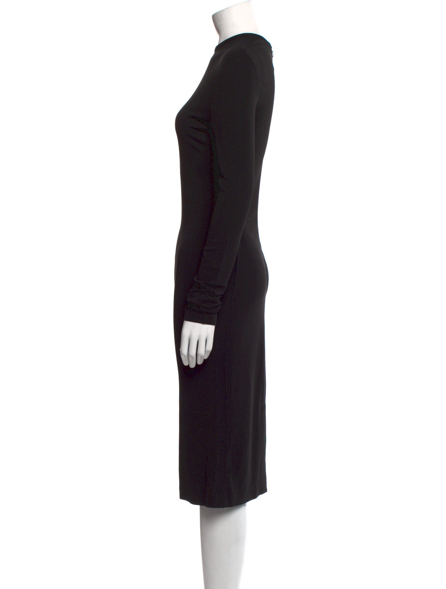 Givenchy Mock Neck Midi Length Dress