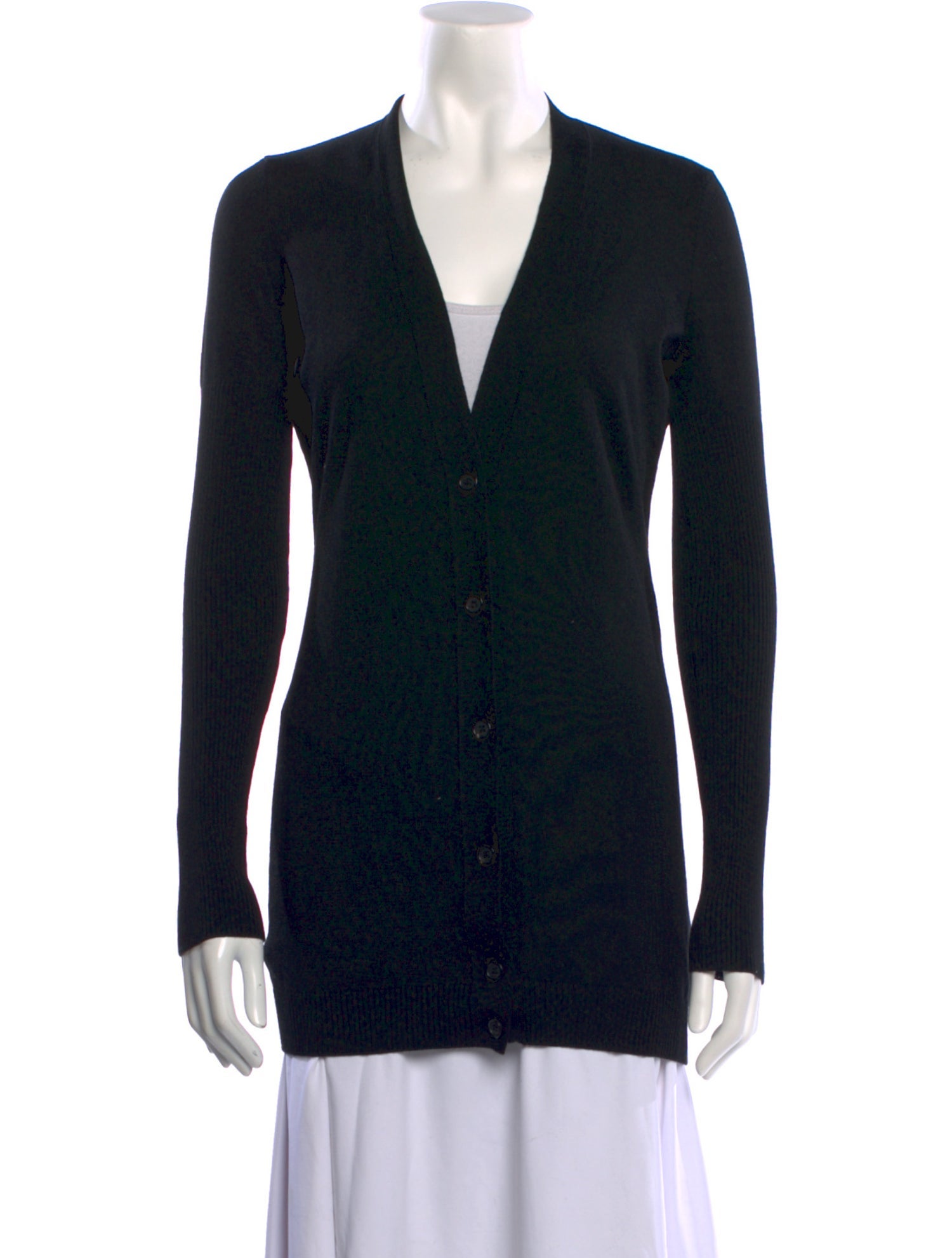 Givenchy Wool Plunge Neckline Sweater