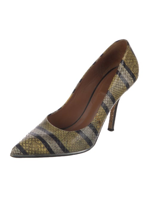 Givenchy Snakeskin Animal Print Pumps