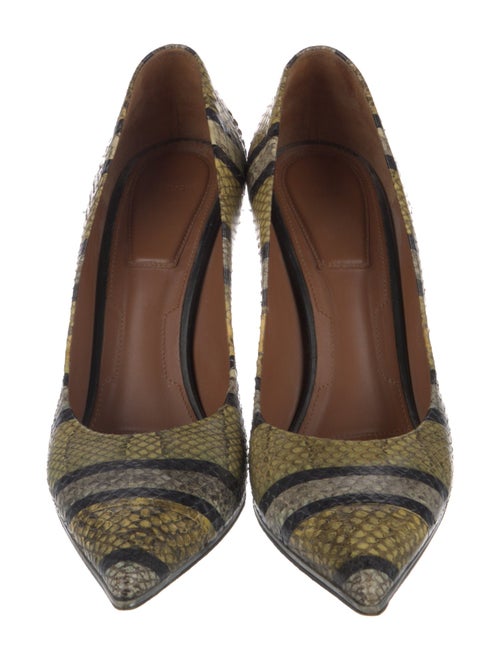 Givenchy Snakeskin Animal Print Pumps