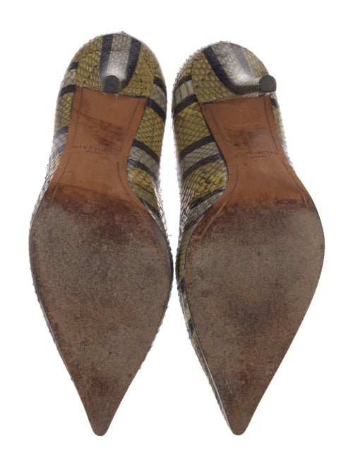 Givenchy Snakeskin Animal Print Pumps