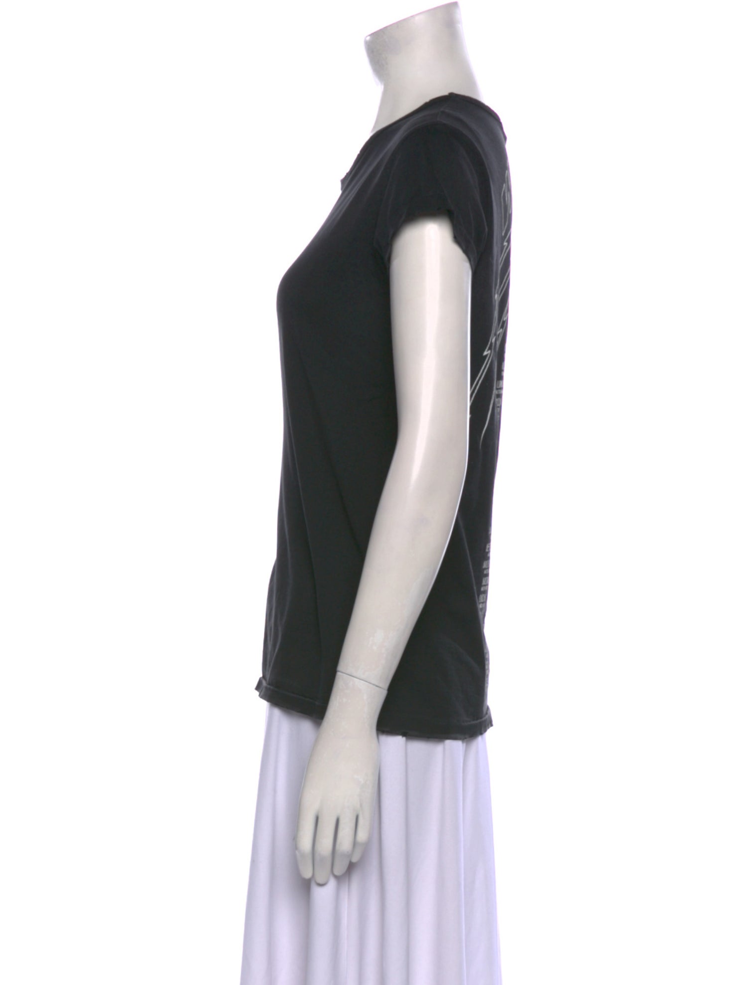 Givenchy Graphic Print Crew Neck T-Shirt