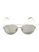 Givenchy Aviator Mirrored Sunglasses