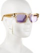 Givenchy Square Tinted Sunglasses