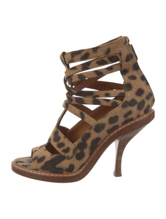 Givenchy Suede Gladiator Sandals