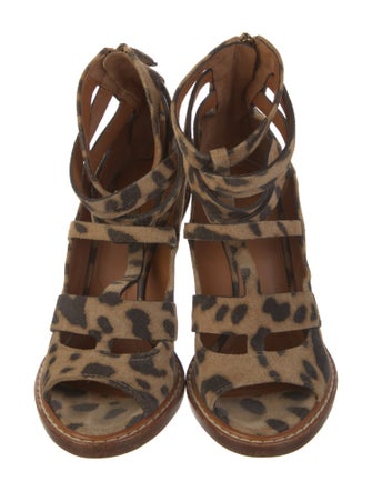 Givenchy Suede Gladiator Sandals