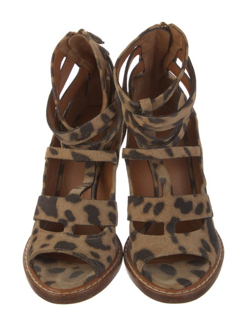 Givenchy Suede Gladiator Sandals