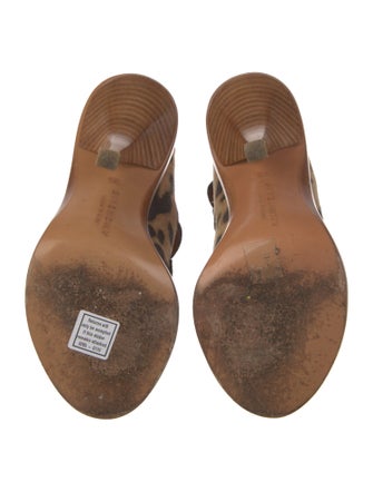 Givenchy Suede Gladiator Sandals