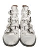 Givenchy Leather Studded Accents Combat Boots