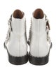 Givenchy Leather Studded Accents Combat Boots
