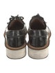 Givenchy Patent Leather Fringe Trim Accent Oxfords