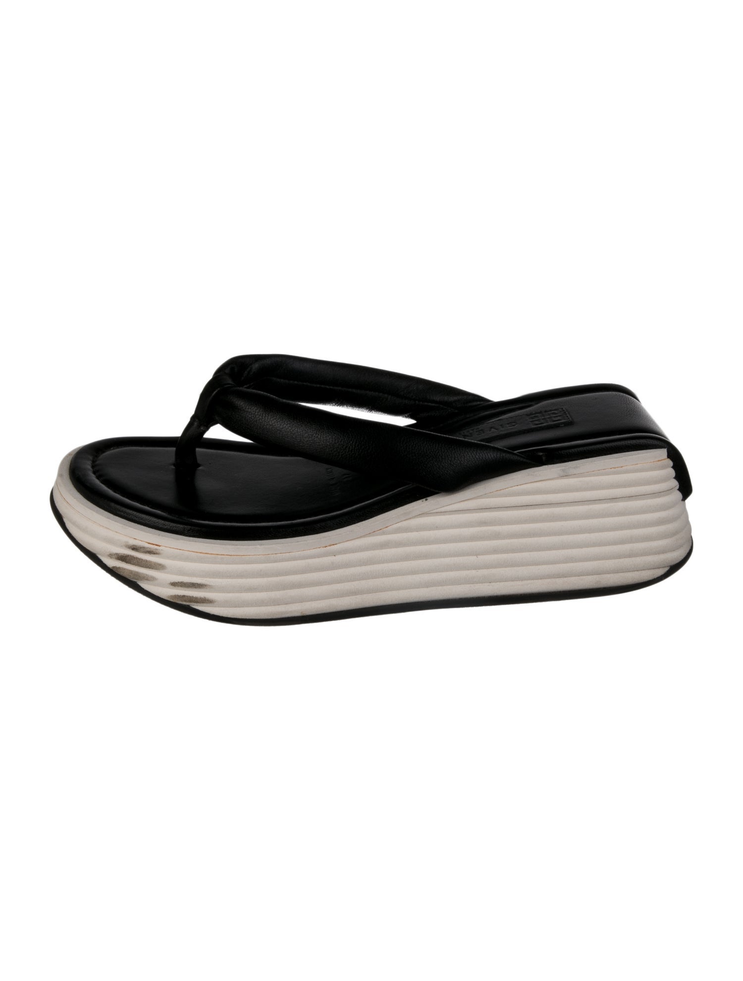 Givenchy Leather Printed Mules