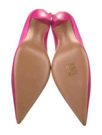 Givenchy Satin Crystal Embellishments Pumps