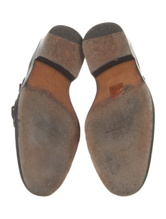 Givenchy Leather Studded Accents Loafers