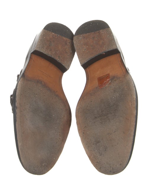 Givenchy Leather Studded Accents Loafers