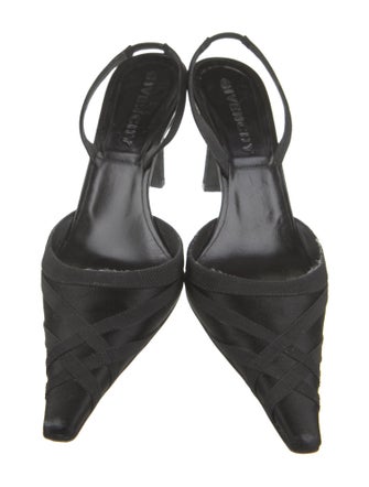 Givenchy Grosgrain Trim Slingback Pumps
