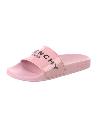 Givenchy Rubber Graphic Print Slides
