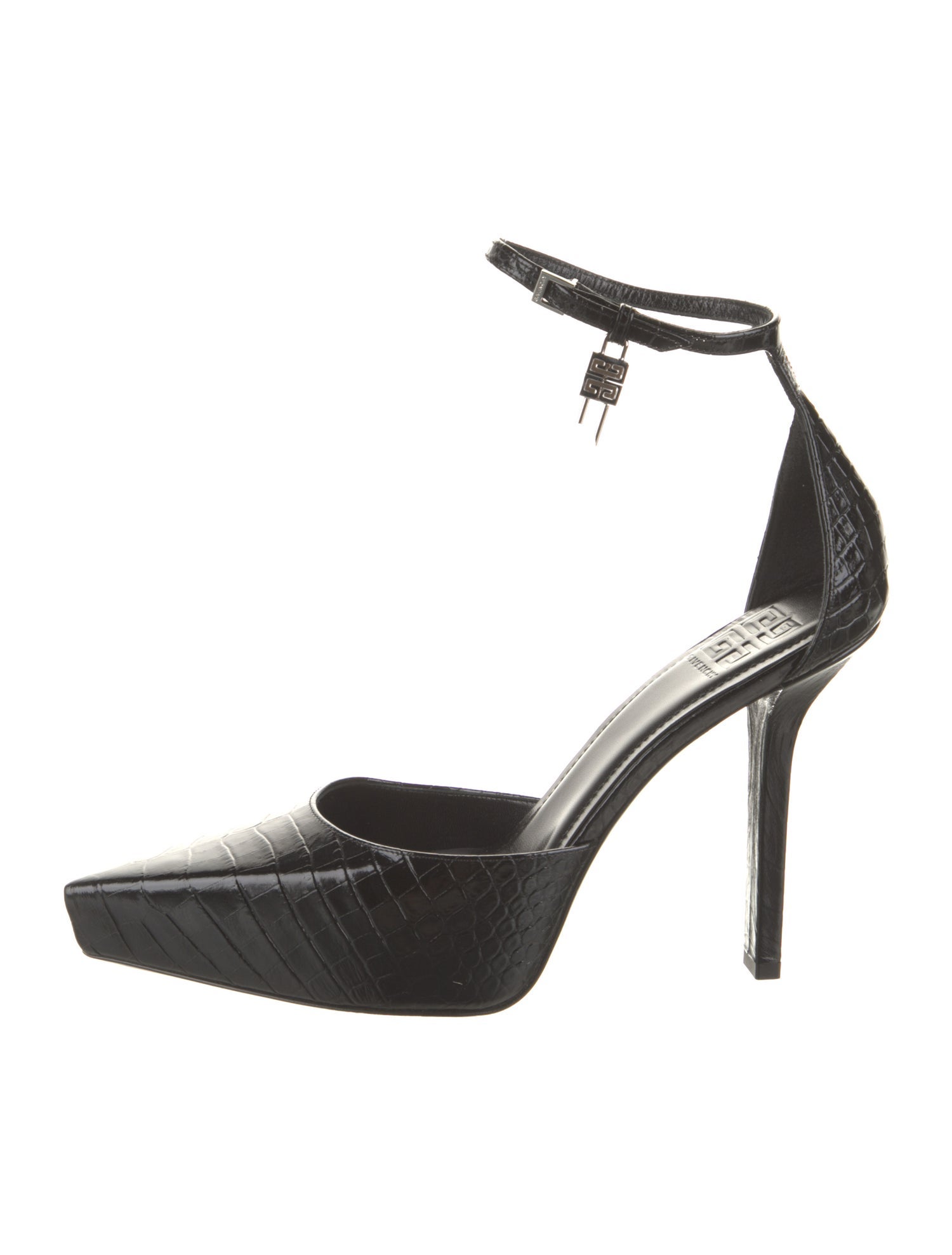 パンプス Alaia D Orsay Pumps In Mesh And Patent Leather Alaïa Patent Leather D'Orsay Pumps - Black Pumps, Shoes