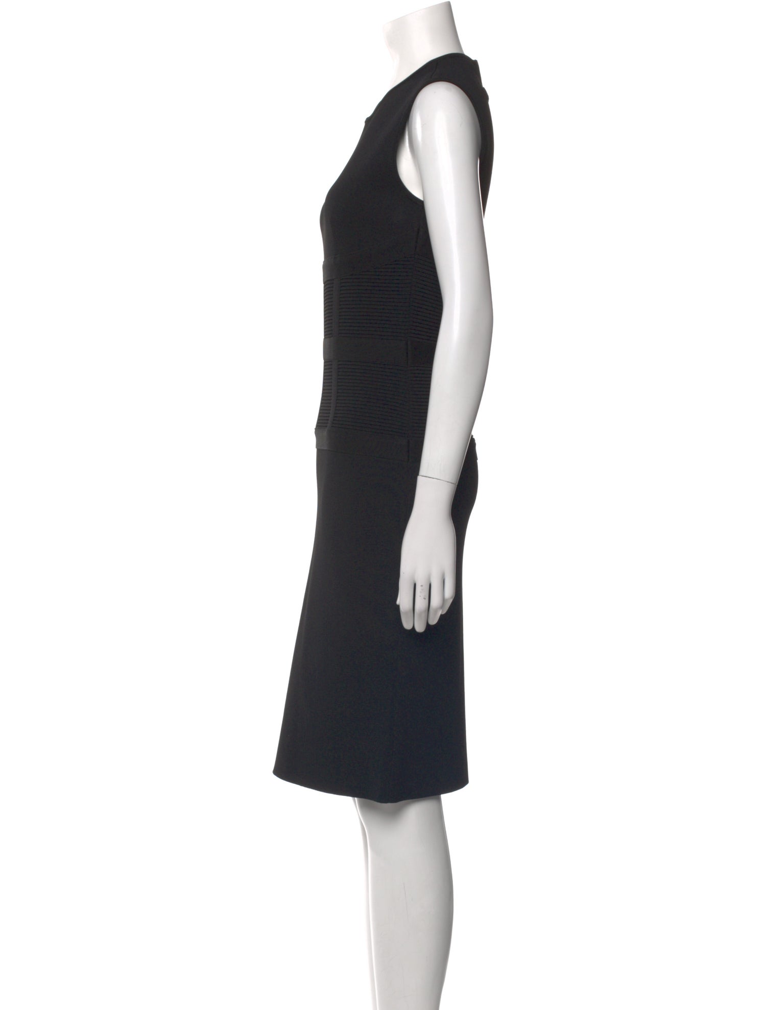 Givenchy Crew Neck Knee-Length Dress