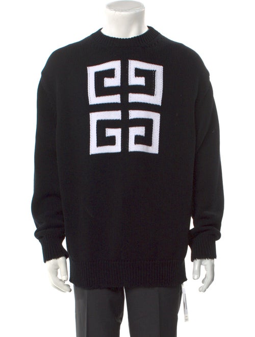 Givenchy Signature Logo Graphic Print Pullover