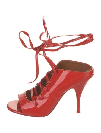 Givenchy Patent Leather Sandals