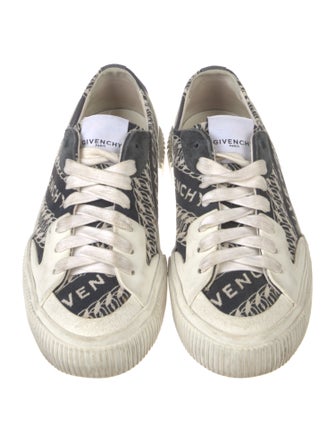 Givenchy Canvas Printed Sneakers