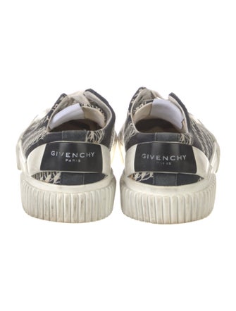 Givenchy Canvas Printed Sneakers
