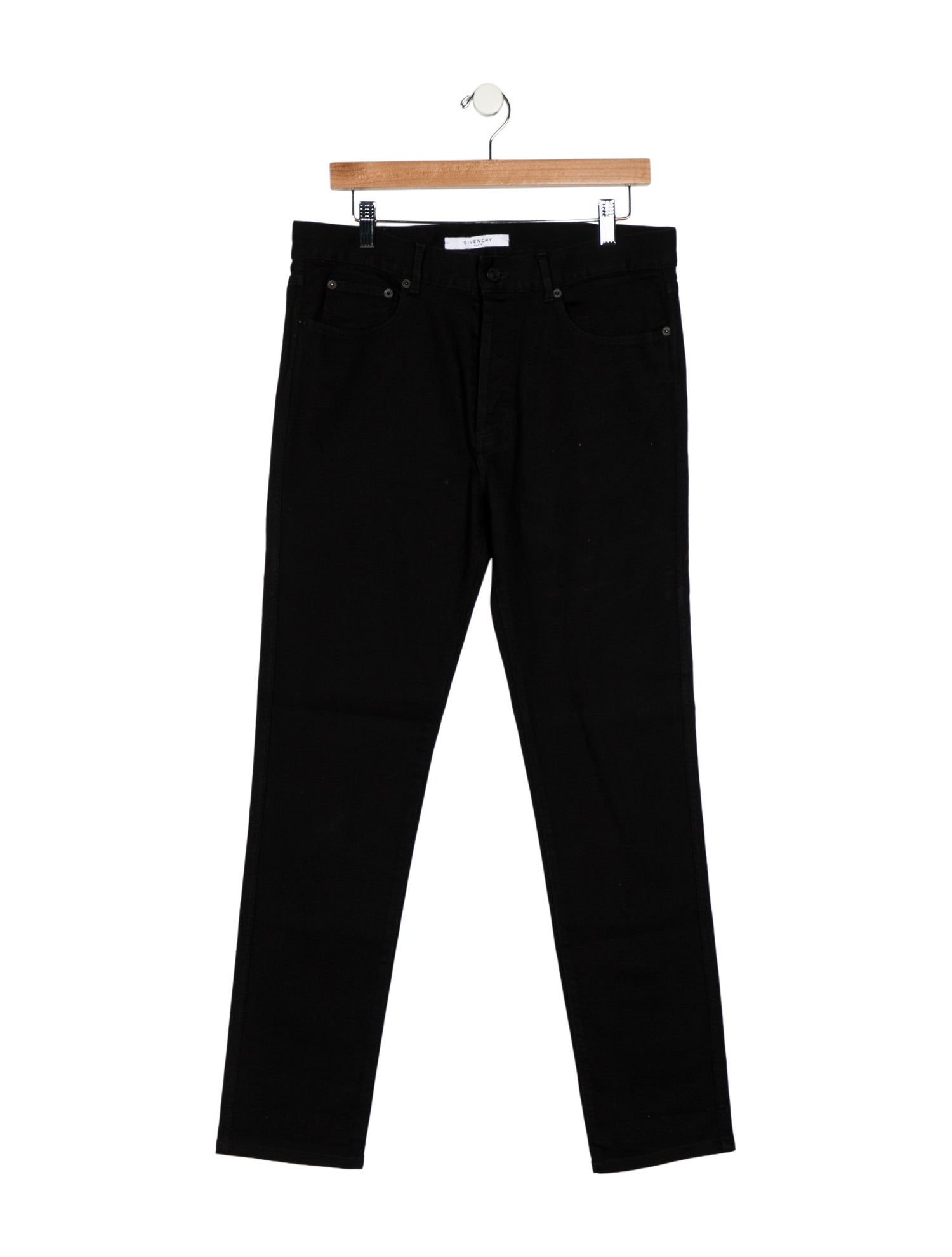 Givenchy High-Rise Straight Leg Jeans