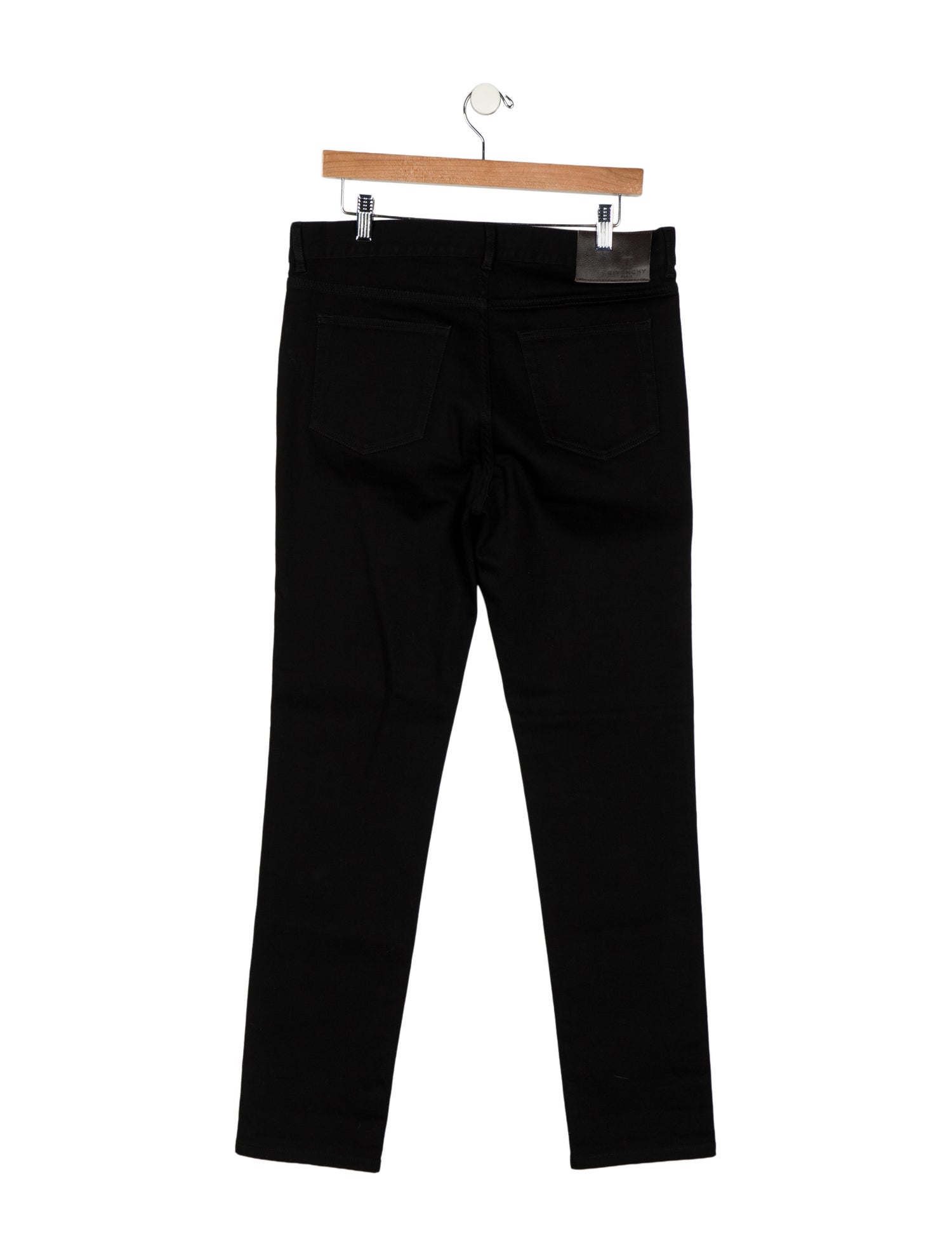 Givenchy High-Rise Straight Leg Jeans