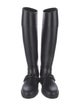 Givenchy Rubber Chain-Link Accents Rain Boots