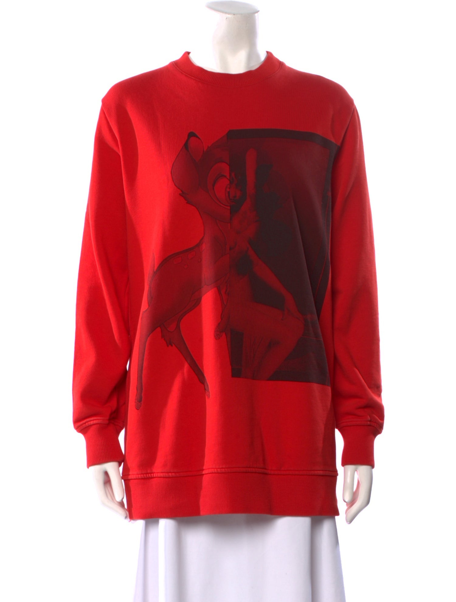 Givenchy Graphic Print Crew Neck Sweatshirt