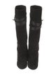 Givenchy Suede Leather Trim Embellishment Boots