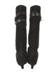 Givenchy Suede Leather Trim Embellishment Boots