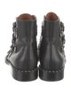 Givenchy Leather Printed Combat Boots